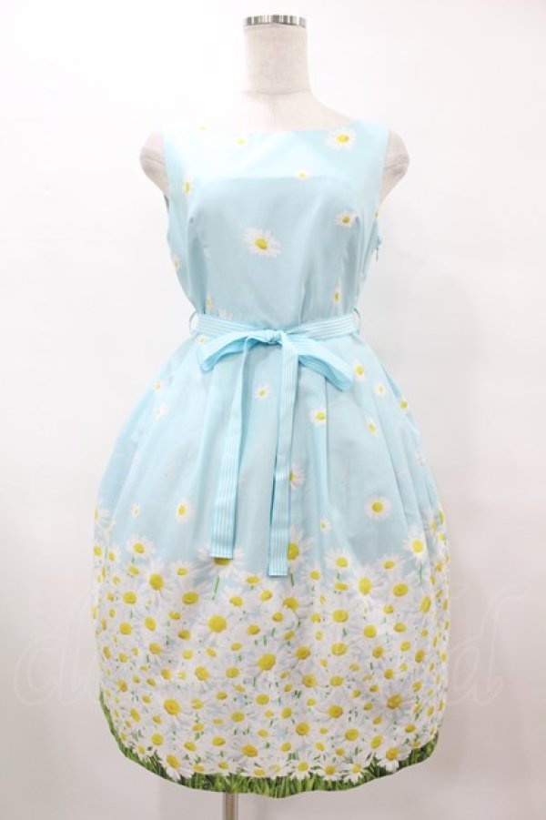 画像1: MILK / Daisy field LADY ドレス  サックスガーデン H-25-12-15-1031-ML-OP-KB-ZT048 (1)