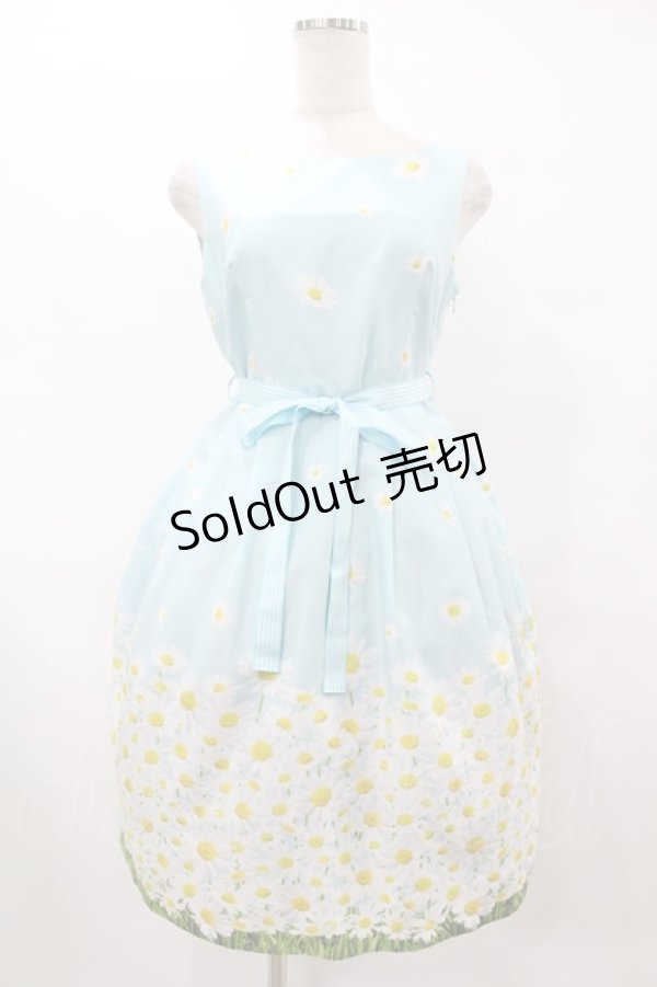 画像1: 【SALE】MILK / Daisy field LADY ドレス  サックスガーデン H-25-12-15-1031-ML-OP-KB-ZT048 (1)