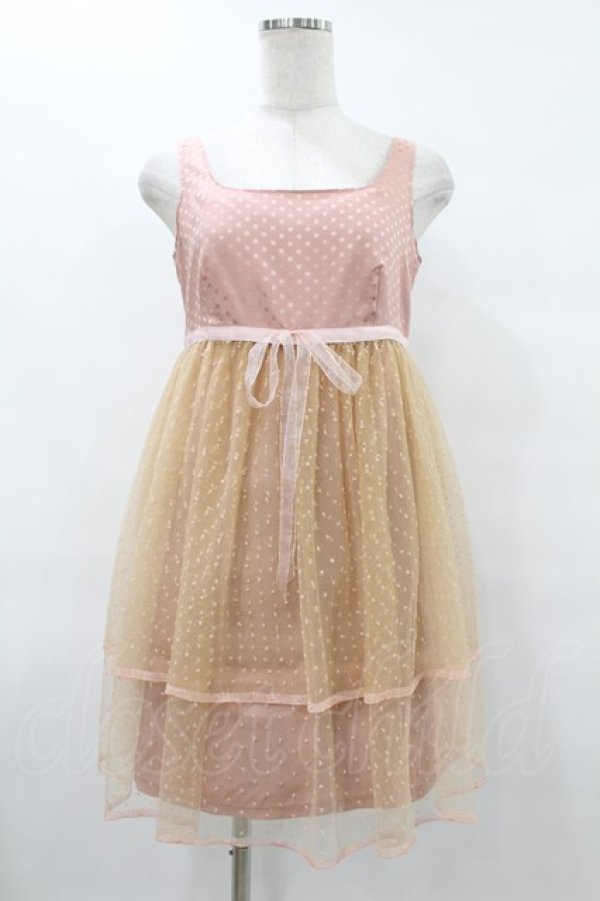 画像1: MILK / シャーベットドレス  ピンク H-25-08-04-1015-ML-OP-KB-ZH (1)