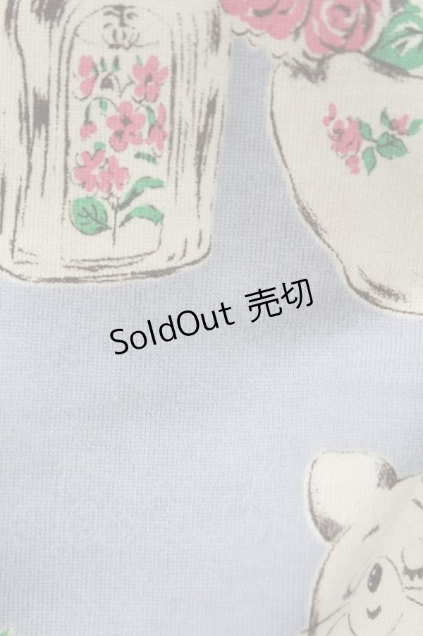 画像3: Emily Temple cute / シャンブルカットソーワンピース  グレー H-25-08-04-1019-ET-OP-KB-ZH (3)