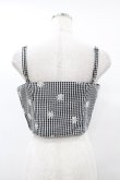 画像2: Candy Stripper / DAISY BUSTIER 1 ブラック H-25-08-04-1023-PU-TO-KB-ZH (2)