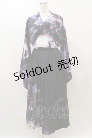 画像: NieR Clothing / 着物風上下セット F 黒 H-25-08-05-047-PU-OP-KB-ZH