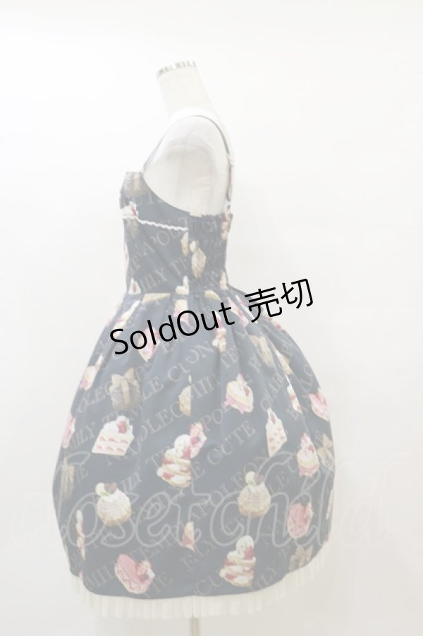 画像3: Emily Temple cute / Petit Gateauキャミソールワンピース  ネイビー H-25-08-05-053-ET-OP-KB-ZH (3)