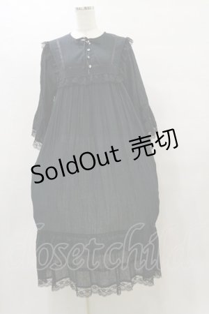 画像: Katie / ASHBURY ethnic dress  ブラック H-25-08-05-064-LO-OP-KB-ZH
