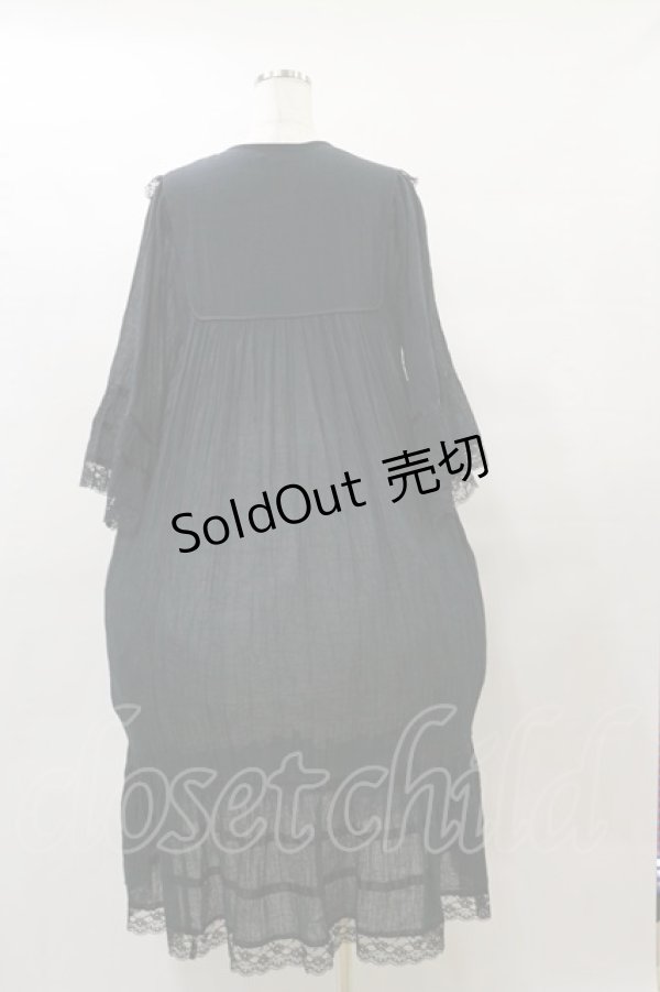 画像2: Katie / ASHBURY ethnic dress  ブラック H-25-08-05-064-LO-OP-KB-ZH (2)