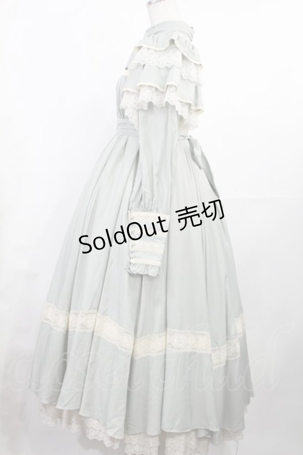 画像2: Hoshibako Works / リリアンヌ姉妹　パステルカラーワンピース(ロング丈) Free グリーン H-25-08-05-1001-LO-OP-NS-ZH (2)