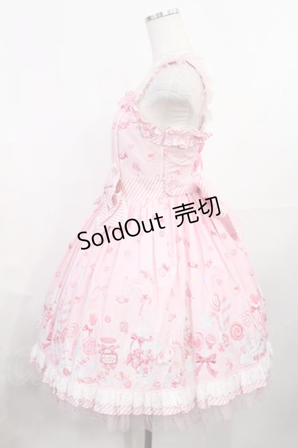angelicpretty Cute Heartジャンパースカートpink Cute Heart JSK (2024 2nd release) by Angelic Pretty