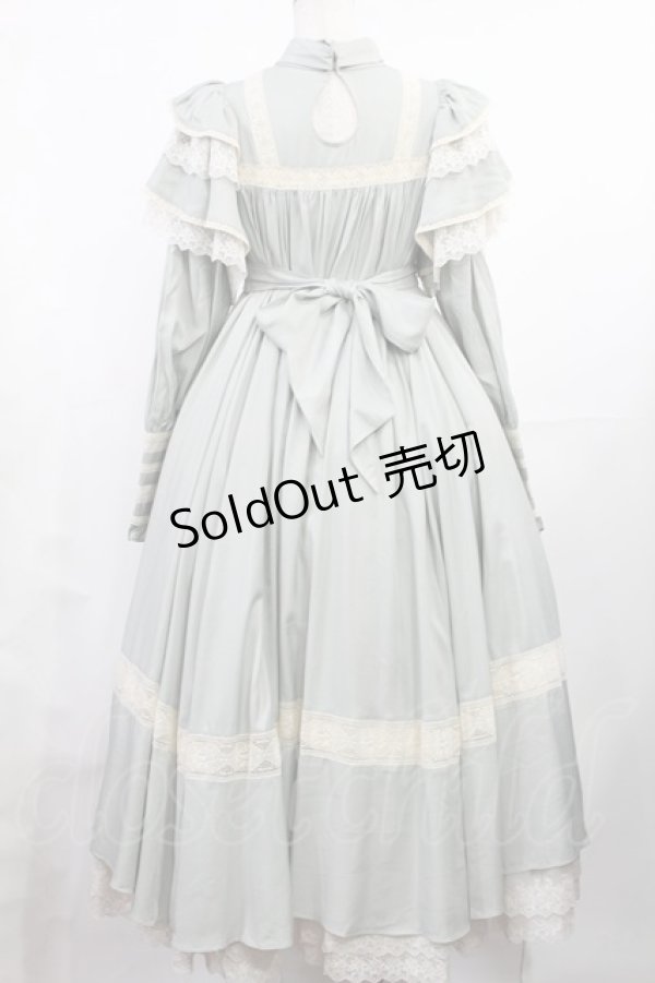 画像3: Hoshibako Works / リリアンヌ姉妹　パステルカラーワンピース(ロング丈) Free グリーン H-25-08-05-1001-LO-OP-NS-ZH (3)