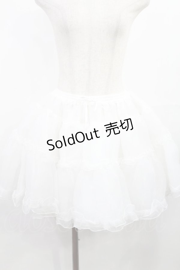 画像1: Angelic Pretty / オーガンジーパニエ Free オフ H-25-08-05-1017-AP-SK-NS-ZH (1)