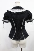 画像2: Angelic Pretty / つけ襟付きブラウス Free ブラック H-25-08-05-1025-AP-BL-NS-ZH (2)