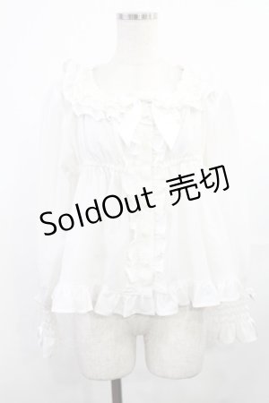 画像: BABY,THE STARS SHINE BRIGHT / エリーゼベビードールブラウス Free オフ H-25-08-05-1026-BA-BL-NS-ZH