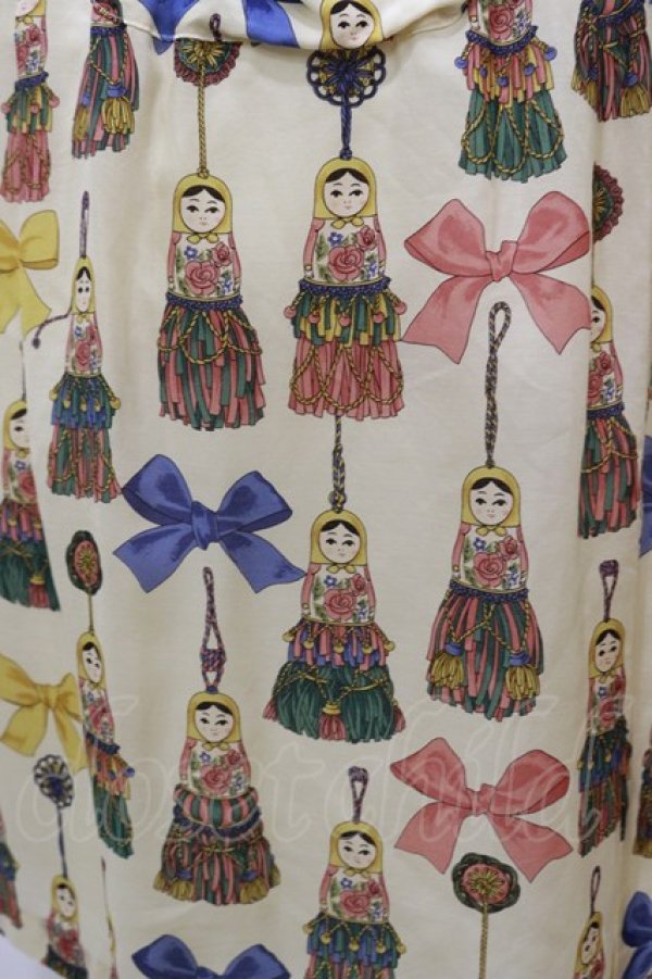 画像4: Jane Marple / Little tassel dollsのDayドレス  アイボリー H-25-08-05-068-JM-OP-KB-ZH (4)