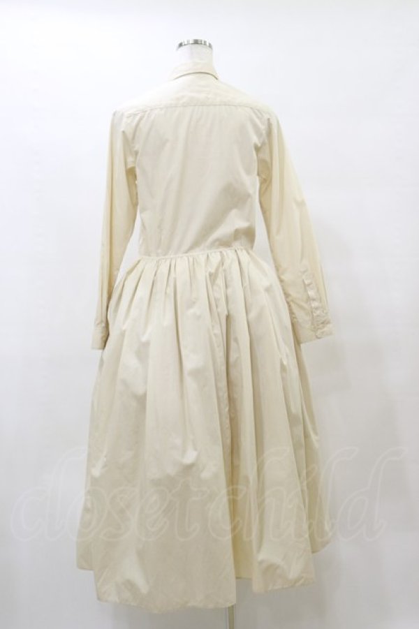 画像2: MILK / ロングシャツDress  ベージュ H-25-08-05-072-ML-OP-KB-ZH (2)