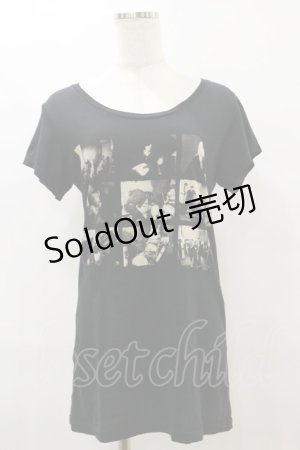 画像: HYSTERIC GLAMOUR / Andy WarholフォトプリントTシャツ  黒 H-25-08-05-017-PU-TO-KB-ZH