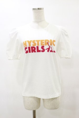画像: HYSTERIC GLAMOUR / HYS GIRLSプルオーバー  白 H-25-08-05-020-PU-TO-KB-ZH
