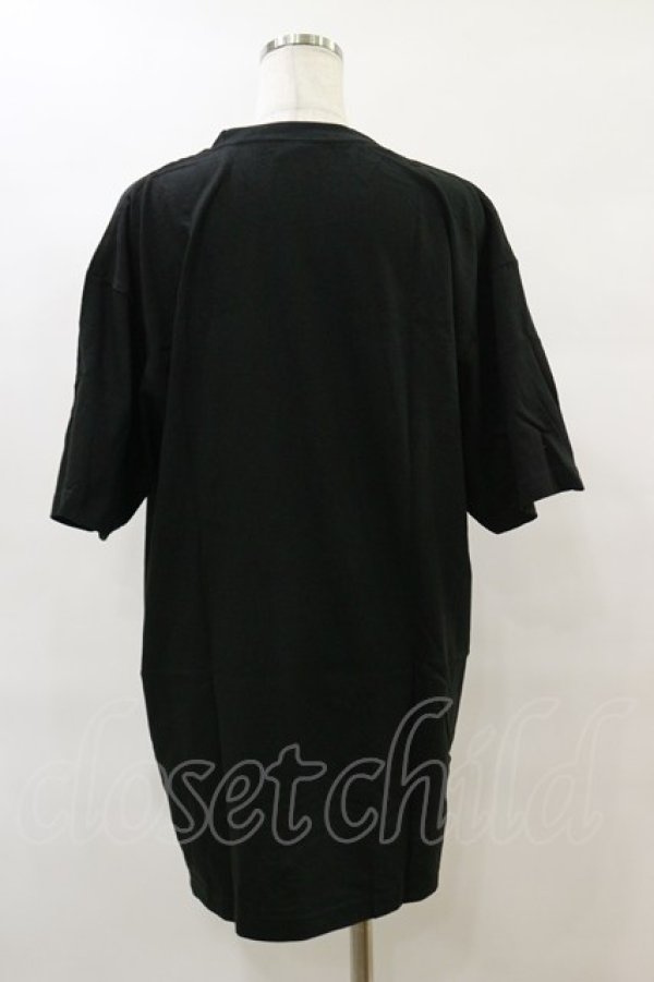 画像2: NieR Clothing / プリントCOTTON CUTSEW XL 黒 H-25-08-05-025-PU-TO-KB-ZT374 (2)