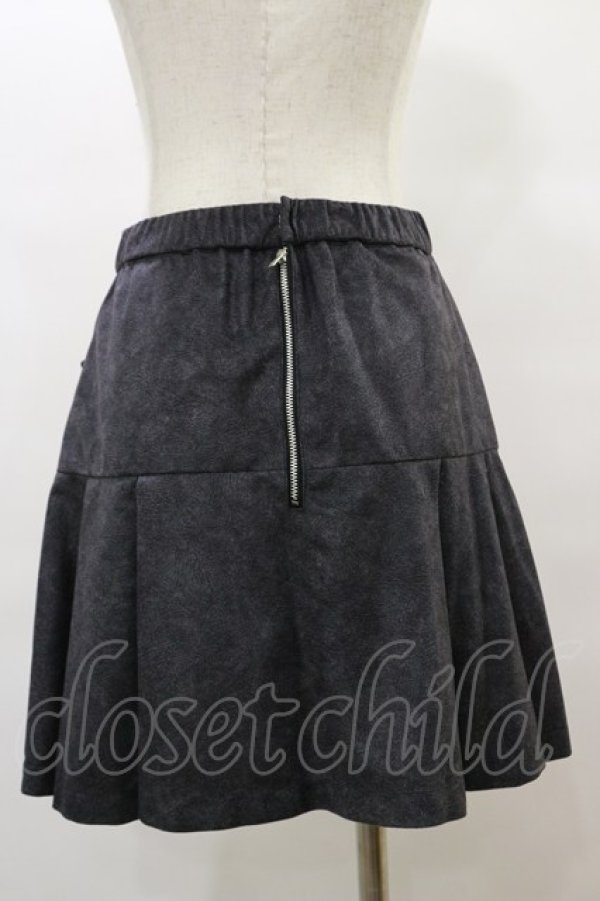 画像2: Despair / ベルト付きタックスカート  グレー H-25-08-05-027-GO-SK-KB-ZH (2)