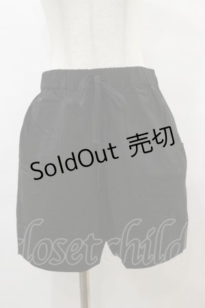 画像: Katie / WORK UP trek shorts  ブラック H-25-08-05-029-LO-PA-KB-ZH