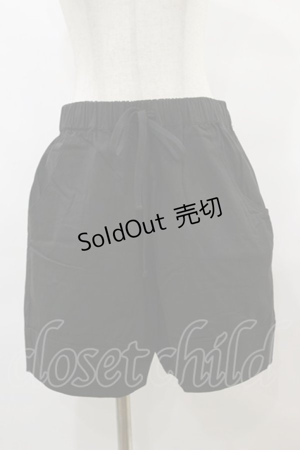 画像1: Katie / WORK UP trek shorts  ブラック H-25-08-05-029-LO-PA-KB-ZH (1)
