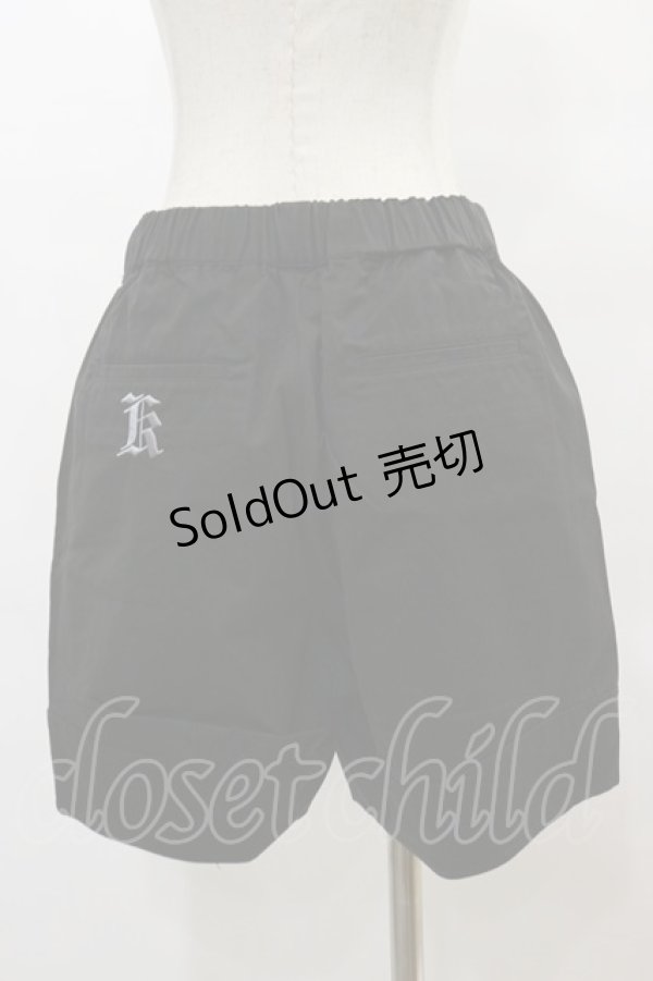 画像2: Katie / WORK UP trek shorts  ブラック H-25-08-05-029-LO-PA-KB-ZH (2)