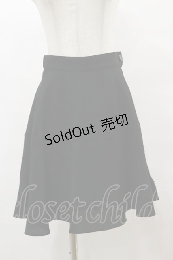 画像1: Moi-meme-Moitie / ビーズスカラップティアードスカート  黒 H-25-08-05-034-MO-SK-KB-ZH (1)