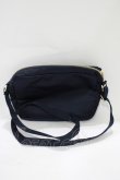 画像3: Maison de FLEUR / ビジューリボンフリルミニショルダーバッグ  ネイビー H-25-08-06-058-LO-BG-NS-ZH (3)
