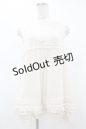 画像: Cherir la femme / ノースリーブトップス M オフ H-25-08-06-1043-LO-TO-NS-ZH