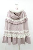 画像2: axes femme kawaii / ローズフリルケープコート M ピンク H-25-08-06-1047-AX-CO-NS-ZT-C068 (2)