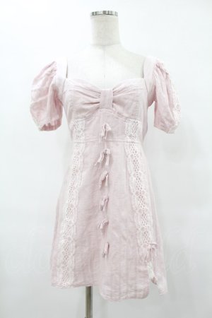 画像: Bon21Hiz / タイトワンピース M ピンク H-25-08-06-1050-0-OP-NS-ZH