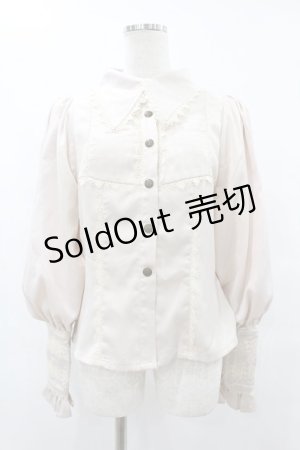 画像: Hoshibako Works / ピンタックブラウス Free 生成り H-25-08-06-1051-0-BL-NS-ZH