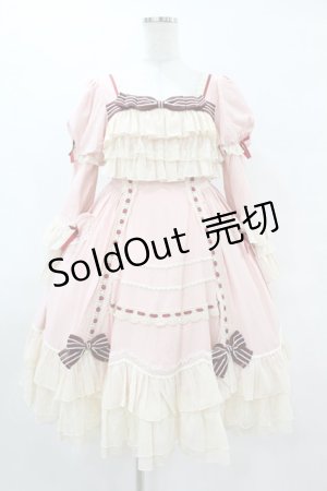 画像: Le Muguet（海外ロリータブランド） / ドレスセット S ピンク H-25-08-06-1014-0-OP-NS-ZH