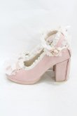 画像2: mille fille closet by LODISPOTTO / Angel Ribbonパンプス S ピンク H-25-08-06-1002-LO-SH-NS-ZH (2)