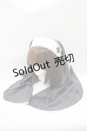 画像: ALICE and the PIRATES / Double faced Saint sisterヴェール  グレー H-25-08-06-062-PA-AC-NS-ZH