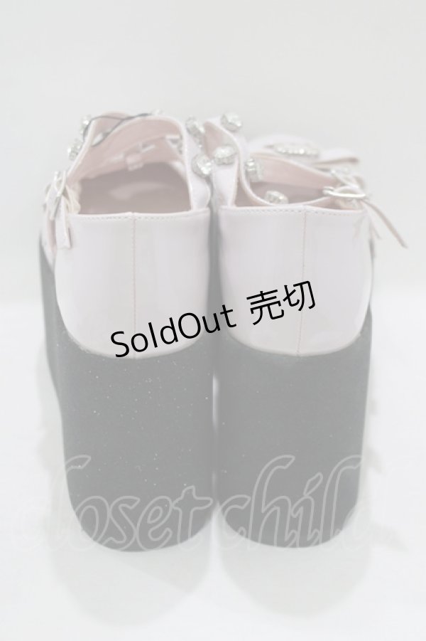 画像3: RoseMarie seoir / glitter shoes L（約24.5cm） ピンク H-25-08-06-081-LO-SH-NS-ZH (3)