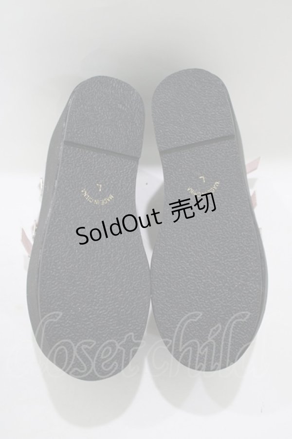 画像4: RoseMarie seoir / glitter shoes L（約24.5cm） ピンク H-25-08-06-081-LO-SH-NS-ZH (4)