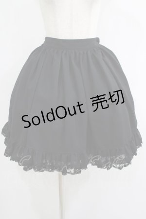 画像: ALICE and the PIRATES / Double faced Saint sisterシフォンスカート Free ブラック H-25-08-06-016-PA-SK-NS-ZH