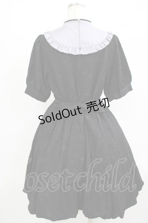 画像3: Amavel / Oriental Rose チャイナバルーンワンピース Free ブラック H-25-08-06-017-CA-OP-NS-ZH (3)