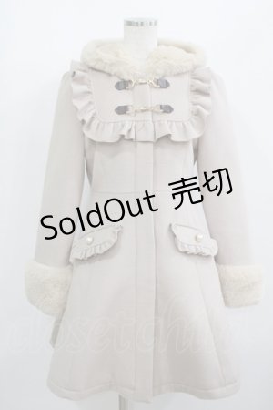 画像: Ank Rouge / ビットデザインドーリーダッフルコート M ベージュ H-25-08-06-022-CA-CO-NS-ZH