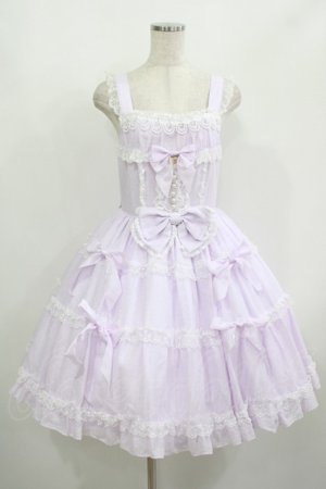 画像: BABY,THE STARS SHINE BRIGHT / Snow Dot Fairyジャンパースカート Free ラベンダー H-25-08-06-023-BA-OP-NS-ZH