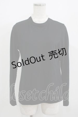 画像: Jane Marple Dans Le Salon / レースハイネックトップス  ブラック H-25-08-07-029-JM-TO-KB-ZH