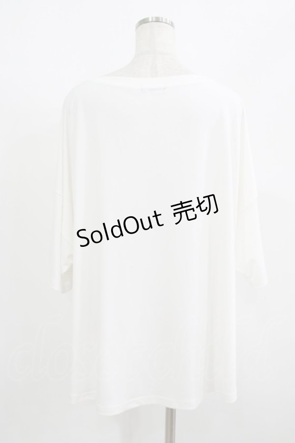 画像3: Qutie Frash / Vネックトップス  白 H-25-08-07-030-QU-TO-KB-ZH (3)