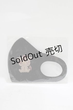 画像: NieR Clothing / 手洗い可能エコマスク  黒 H-25-08-07-035-PU-ZA-KB-ZH