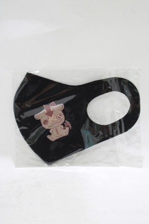 画像: NieR Clothing / 手洗い可能エコマスク  黒 H-25-08-07-037-PU-ZA-KB-ZH