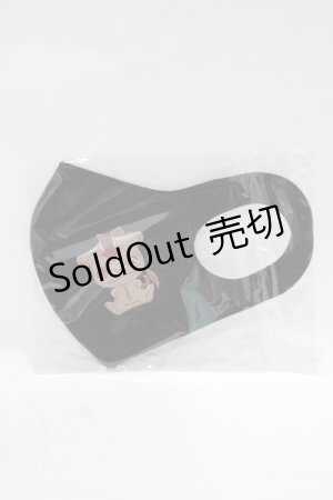 画像: NieR Clothing / 手洗い可能エコマスク  黒 H-25-08-07-037-PU-ZA-KB-ZH