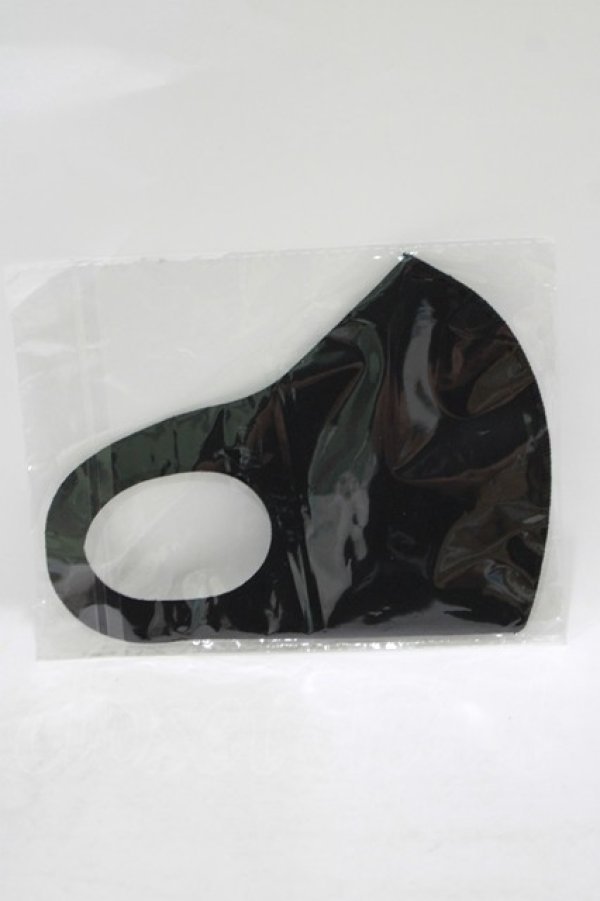 画像2: NieR Clothing / 手洗い可能エコマスク  黒 H-25-08-07-039-PU-ZA-KB-ZH (2)