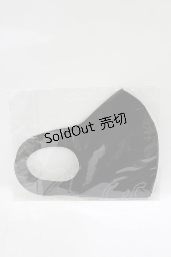 画像2: NieR CLOTHING / 手洗い可能エコマスク  黒 H-25-08-07-040-PU-ZA-KB-ZH (2)