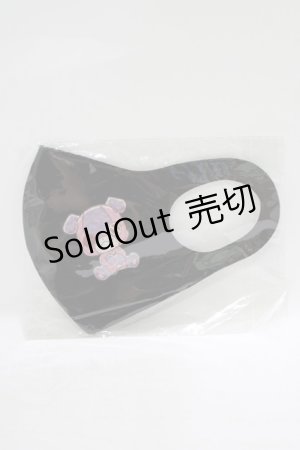 画像: NieR Clothing / 手洗い可能エコマスク  黒 H-25-08-07-044-PU-ZA-KB-ZH