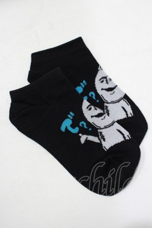 画像: NieR Clothing / 靴下  黒 H-25-08-07-045-PU-ZA-KB-ZH