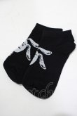 画像2: NieR Clothing / 靴下  黒 H-25-08-07-045-PU-ZA-KB-ZH (2)