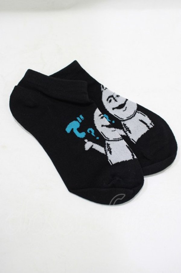 画像1: NieR Clothing / 靴下  黒 H-25-08-07-047-PU-ZA-KB-ZH (1)